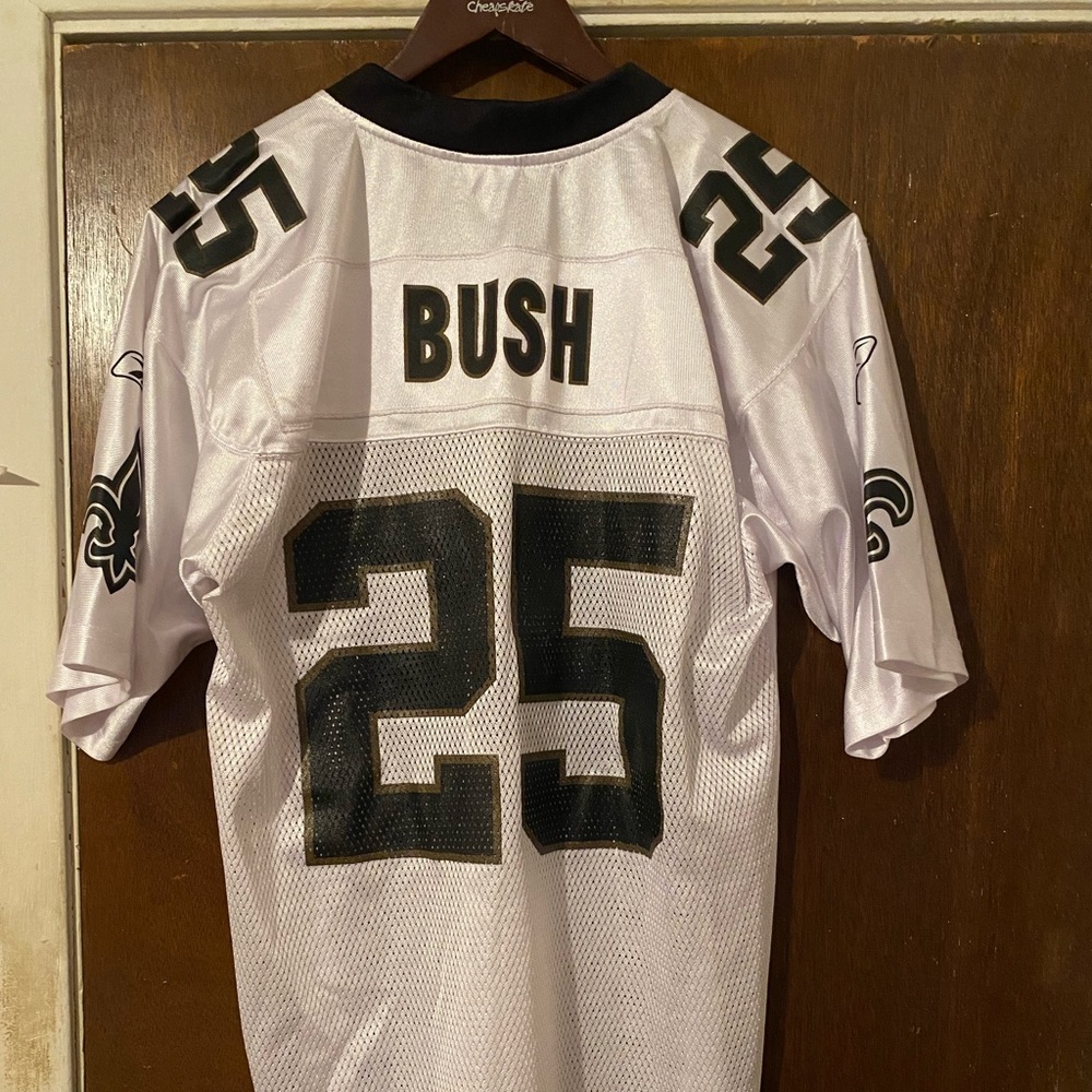 Reebok Saints Reggie Bush jersey